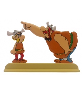 Les Archives Astérix - Atlas - Figurine Métal N°41 Astérix & Obélix en Vikings