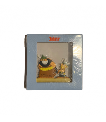 Les Archives Astérix - Atlas - Figurine Métal N°25 Téléféric et Astérix