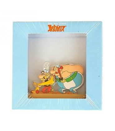 Les Archives Astérix - Atlas - Figurine Métal N°42 Astérix & Obélix, le Papyrus de César