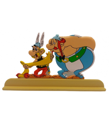 Les Archives Astérix - Atlas - Figurine Métal N°42 Astérix & Obélix, le Papyrus de César