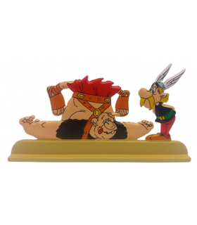 Les Archives Astérix - Atlas - Figurines Métal N°38 - Briseradius & Astérix