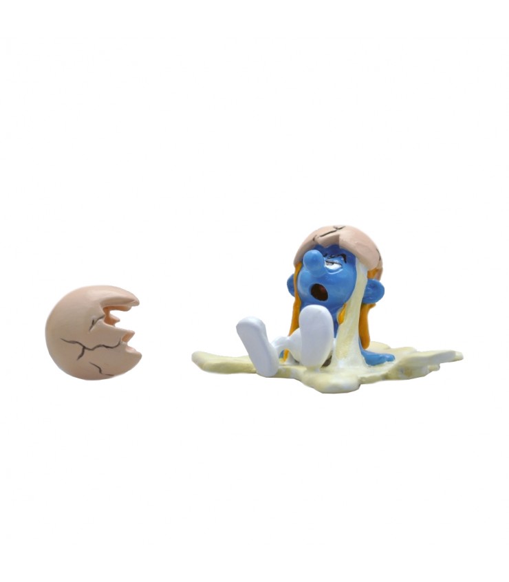 Le Schtroumpf et L’œuf Cassé